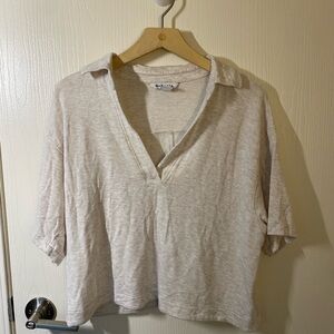 Athleta Cream Shirt